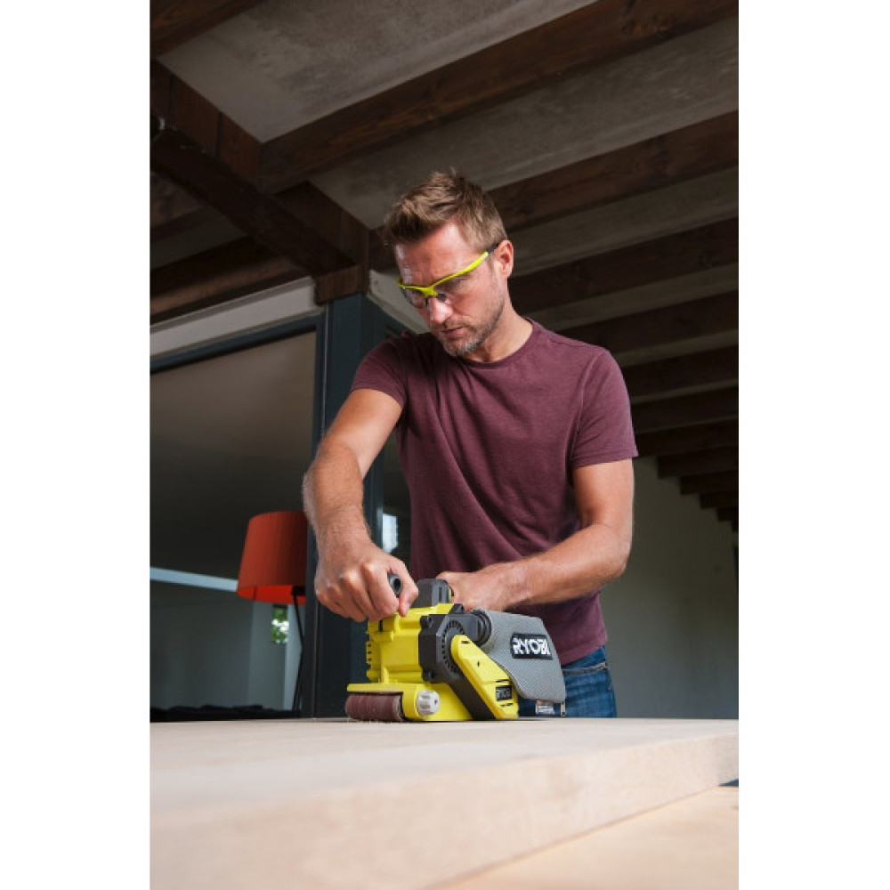 Шліфмашина стрічкова акумуляторна Ryobi ONE+ R18BS-0 18В 76мм 2.7кг без АКБ та ЗП