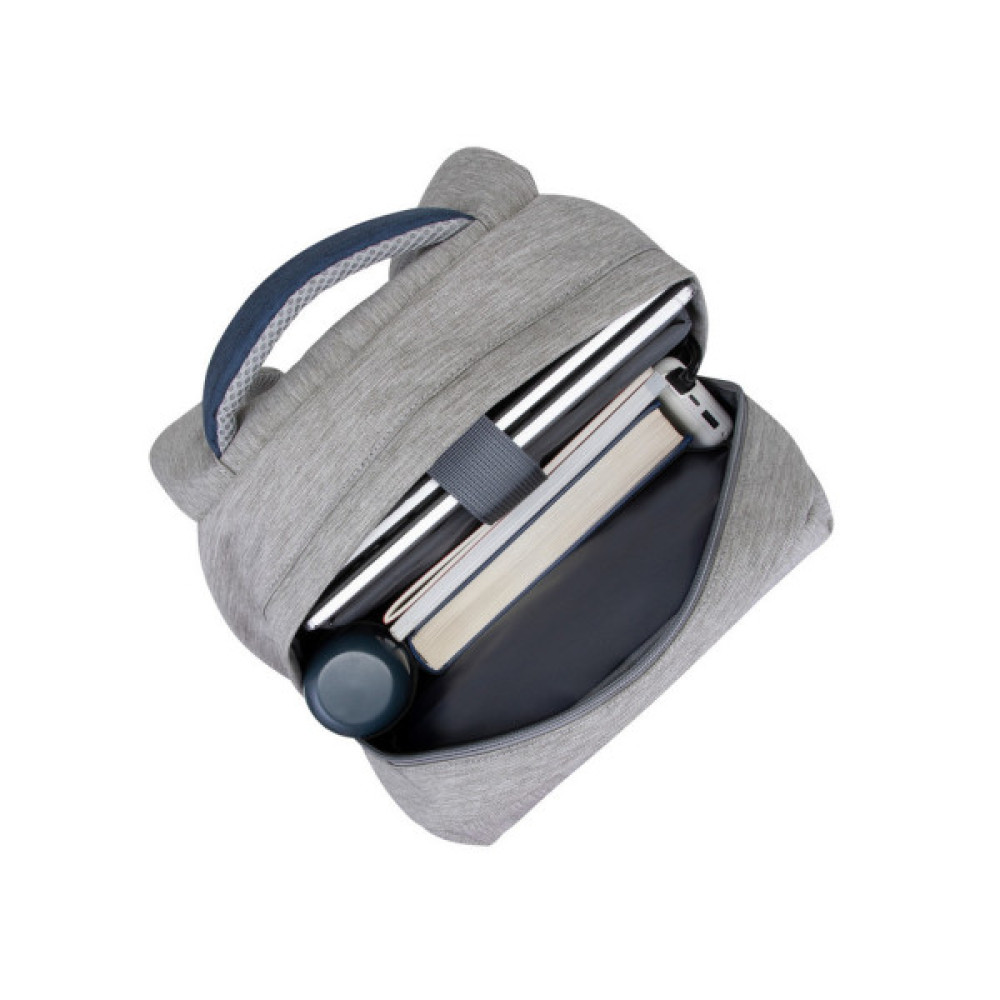 Рюкзак для ноутбука RivaCase 15.6" 7562 Anti-theft, water-repellent, Grey / Dark Blue (7562Grey/DarkBlue)