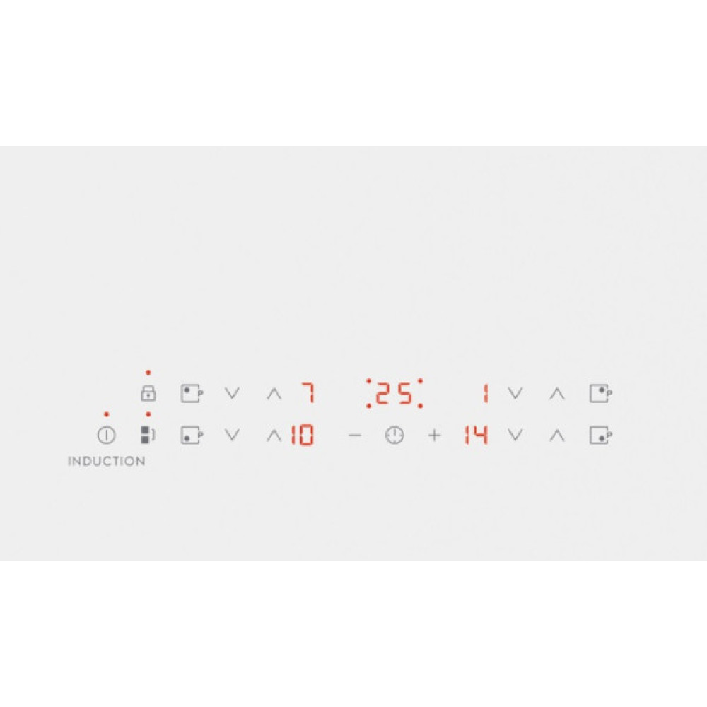 Варильна поверхня Electrolux індукційна, 60см, розширена зона, білий