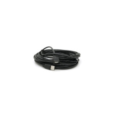 Дата кабель USB 2.0 AM/AF 10.0m ferrite black Voltronic (YT-AM/AF-10BL)
