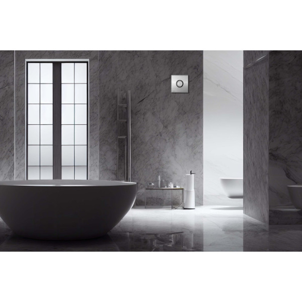 Витяжний вентилятор ARDESTO 15 Вт, 70 м3/г, 2400 об./хв., 30 дБ, cріблястий