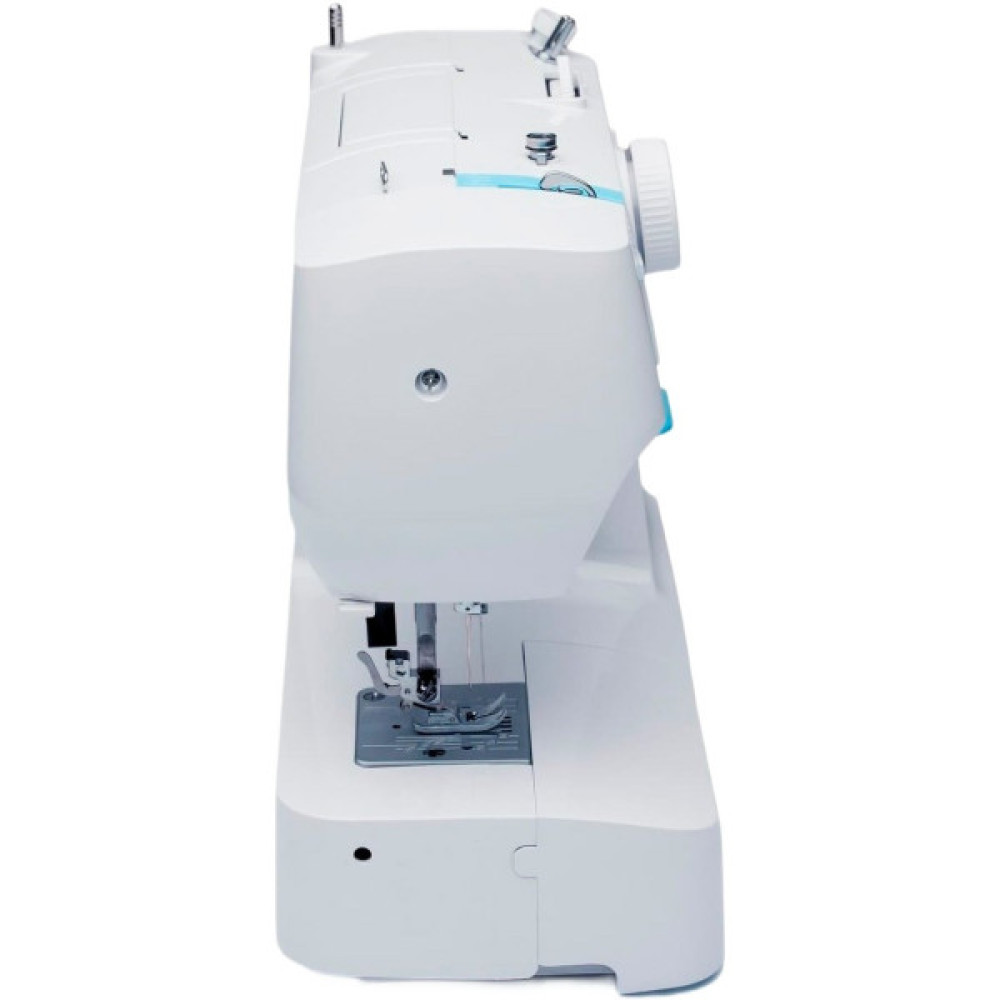 Швейна машина МINERVA Horizon R, електромех., 71 Вт, 13 швейних операцій, петля напівавтомат, білий