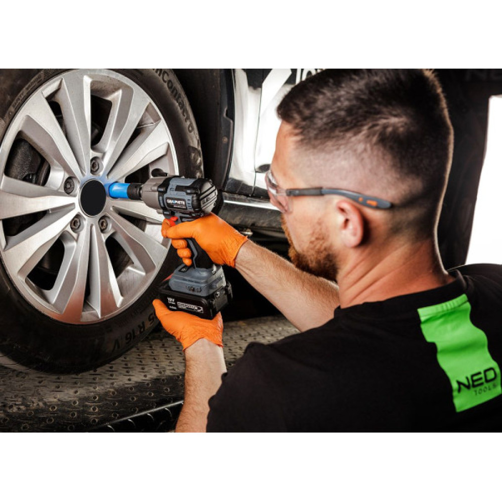 Гайковерт ударний GRAPHITE Energy+ 18В 450Нм 2600об/хв 1/2" 3 швидкості 1.24кг без АКБ та ЗП