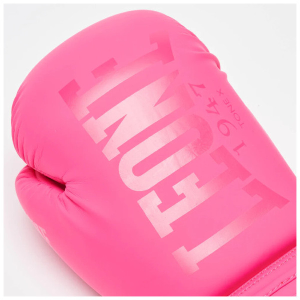 Боксерські рукавички Leone GN058 Tone X Fuxia 10 oz (GN058_Fuxia_10oz)