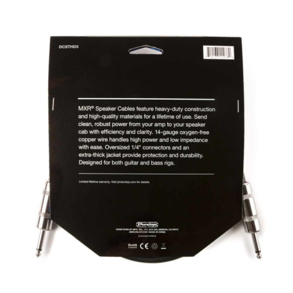 Акустичний кабель MXR High Definition TS Speaker Cable - 3ft (DCSTHD3)