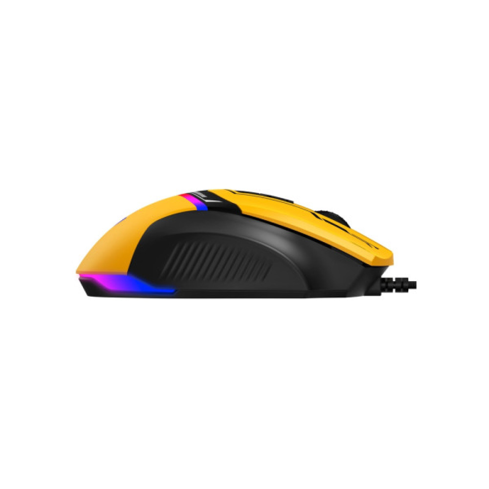 Мишка GamePro GM300Y USB Yellow/Black (GM300Y)