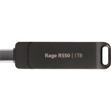 USB флеш накопичувач Patriot 1TB Rage R550 Matte Black USB 3.2/Type-C (PE1TR550DSAD)