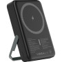 Батарея універсальна Atria 10000mAh, PD/20W, 15W Wireless MagSafe, Black (WPD-W57B)