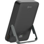Батарея універсальна Atria 10000mAh, PD/20W, 15W Wireless MagSafe, Black (WPD-W57B)