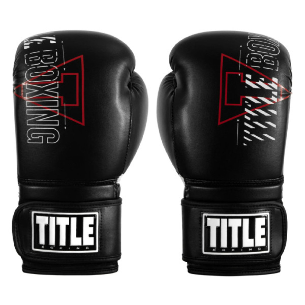 Боксерські рукавички Title Dynamic Strike Heavy Bag Gloves Black 14 oz (BSATG 14 BK)