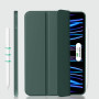 Чохол до планшета BeCover Tri Fold Soft TPU Silicone Apple iPad Pro 11" M4 2024 Dark Green (711746) Чохол до планшета BeCover Tri Fold Soft TPU Silicone Apple iPad Pro 11" M4 2024 Dark Green (711746)