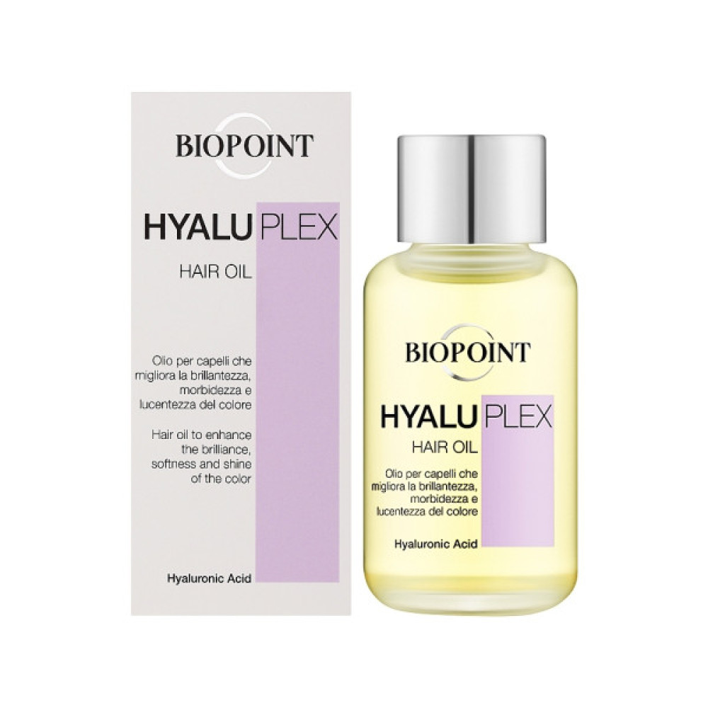 Олія для волосся Biopoint Hyaluplex Hair Oil Для блиску та сяйва 50 мл (8052862411458)