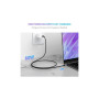 Дата кабель USB-C to USB-C 1.0m US261 3A Alum. Braid Gray\Black Ugreen (50150) Дата кабель USB-C to USB-C 1.0m US261 3A Alum. Braid Gray\Black Ugreen (50150)