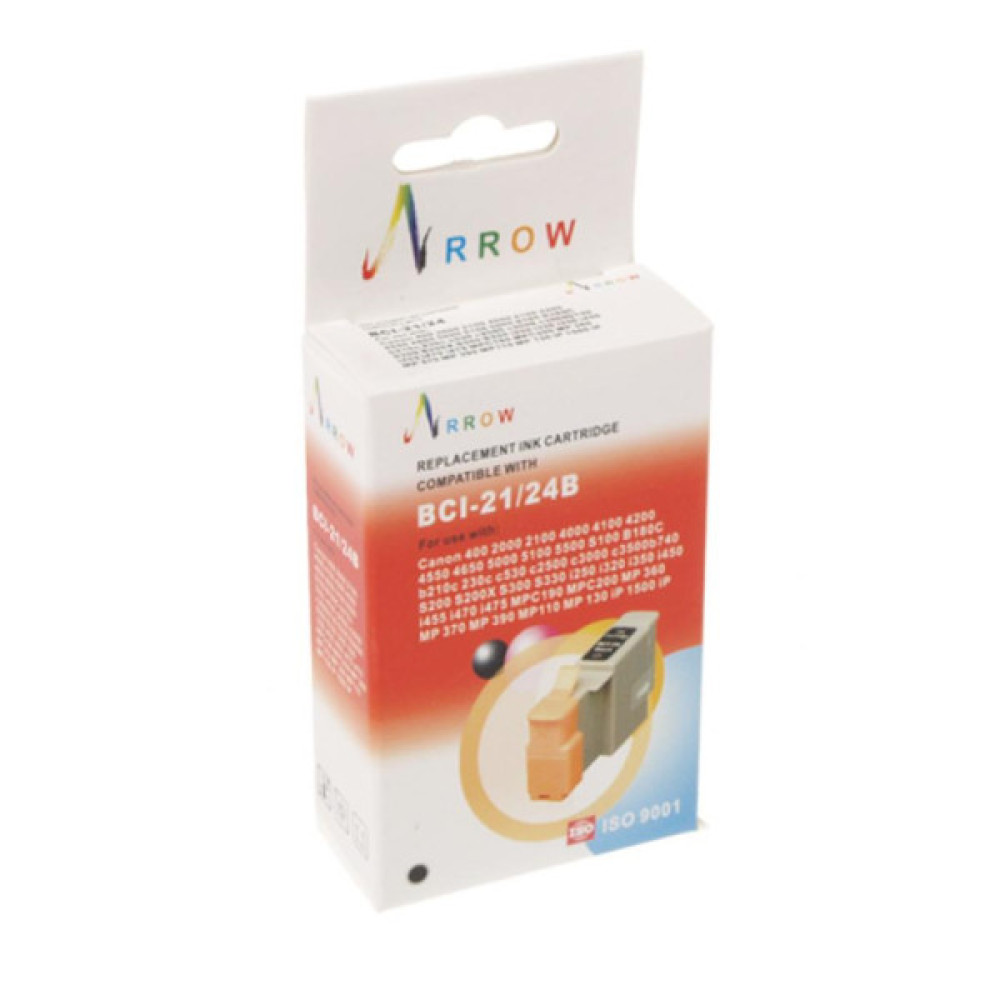Картридж Arrow Canon BCI-21Bk/BCI-24Bk Black (BCI21/24B) Картридж Arrow Canon BCI-21Bk/BCI-24Bk Black (BCI21/24B)
