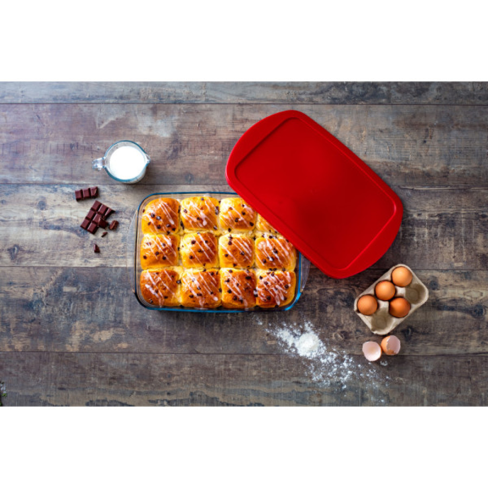 Форма для випікання O Cuisine з кришкою прямокутна 40 х 27 х 7 см 4.5 л (240PC05/7044)