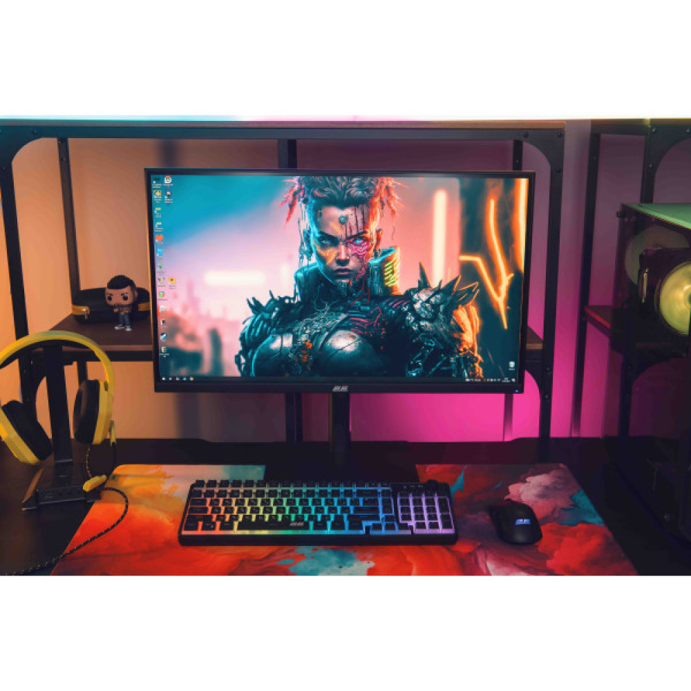 Монітор 2E GAMING 27" G2724B 2xHDMI, DP, IPS, 2560x1440, 180Hz, 1ms, FreeSync, HAS