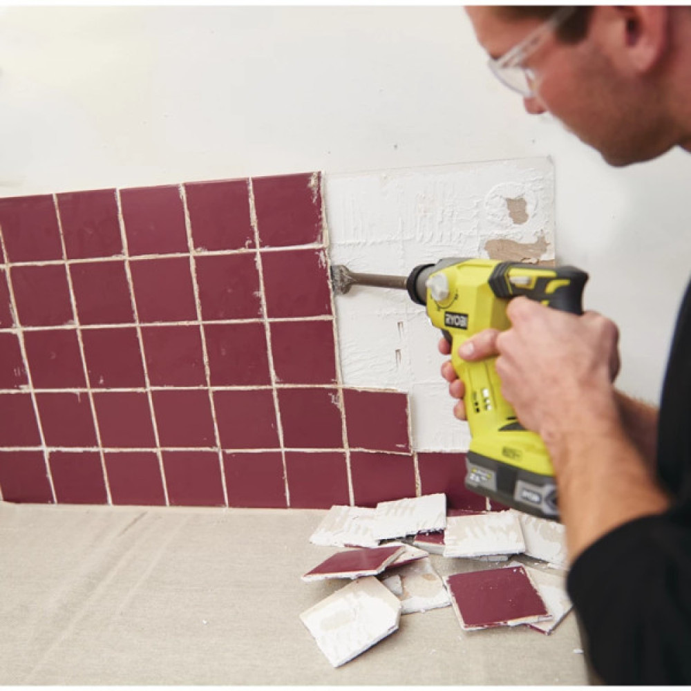 Перфоратор акумуляторний Ryobi ONE+ R18SDS-0 SDS-plus 18В 1.3Дж 4 режими 1.7кг без АКБ та ЗП