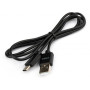 Дата кабель USB 2.0 AM to USB-C 1.0m 3A 18W PVC black Vinga (VCPUSBTC3ABK)