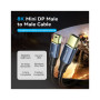 Кабель мультимедійний miniDisplayPort M to Mini DisplayPort M 2.0m V1.4 8K60Hz blue Vention (HCGLH)