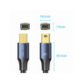 Кабель мультимедійний miniDisplayPort M to Mini DisplayPort M 2.0m V1.4 8K60Hz blue Vention (HCGLH)