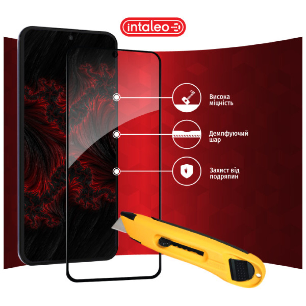 Скло захисне Intaleo Full Glue MOTO EDGE 30 Neo Black (1283126546709)