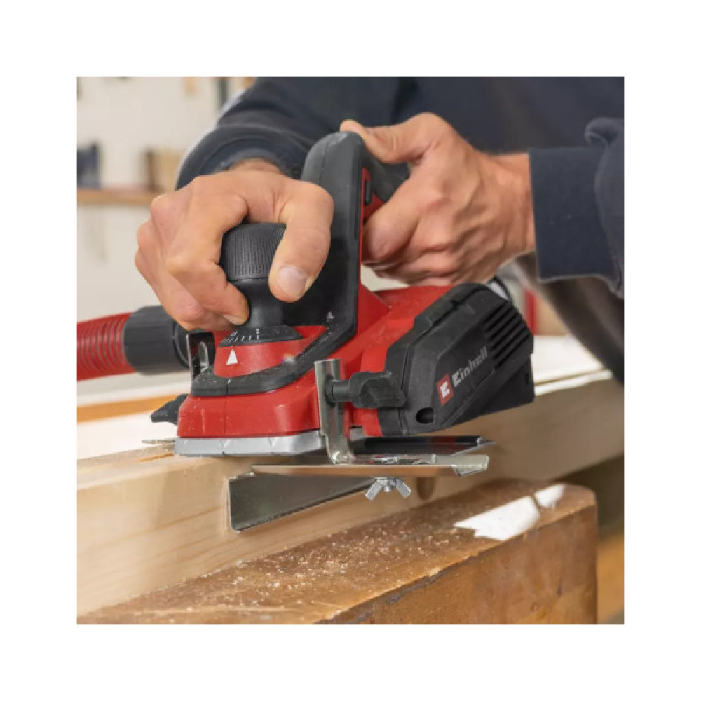Електрорубанок Einhell TC-PL 800, 800W, 82мм, стругання до 2мм, 17000об/хв, 2.52кг (4345330)