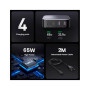 Зарядний пристрій Ugreen 4xUSB 65W (2хUSB-C+2xUSB-A) Gan CD327 (90747) Зарядний пристрій Ugreen 4xUSB 65W (2хUSB-C+2xUSB-A) Gan CD327 (90747)