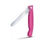 Кухонний ніж Victorinox SwissClassic Foldable Paring 11 см Serrated Pink (6.7836.F5B) Кухонний ніж Victorinox SwissClassic Foldable Paring 11 см Serrated Pink (6.7836.F5B)
