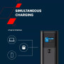 Батарея універсальна Canyon PB-2010 27000mAh PD/3.1/140Wh, in/out2xUSB-C PD/140W, outUSB-A/22.5W (CNE-CPB2010DG) Батарея універсальна Canyon PB-2010 27000mAh PD/3.1/140Wh, in/out2xUSB-C PD/140W, outUSB-A/22.5W (CNE-CPB2010DG)