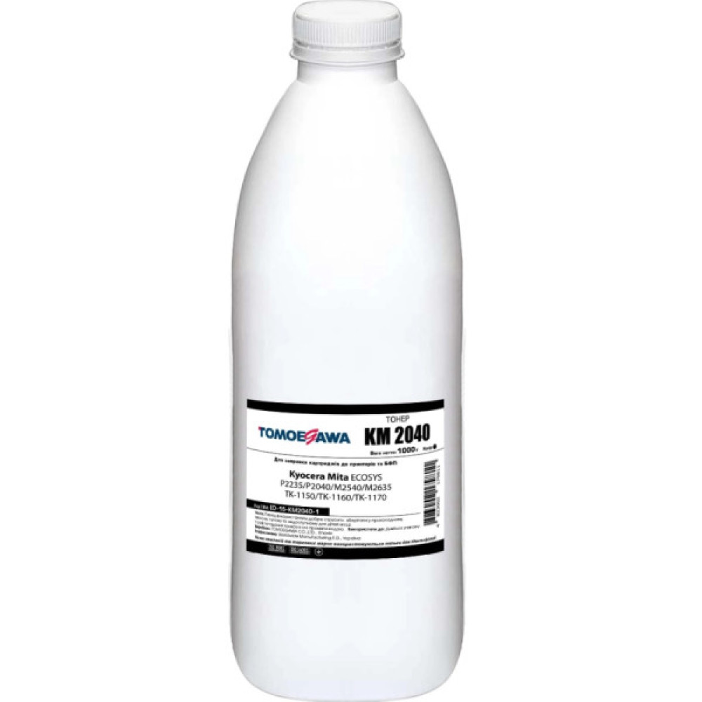 Тонер Kyocera TK-1150/TK-1160/TK-1170 1кг фасовка Tomoegawa (ED-15-KM2040-1)