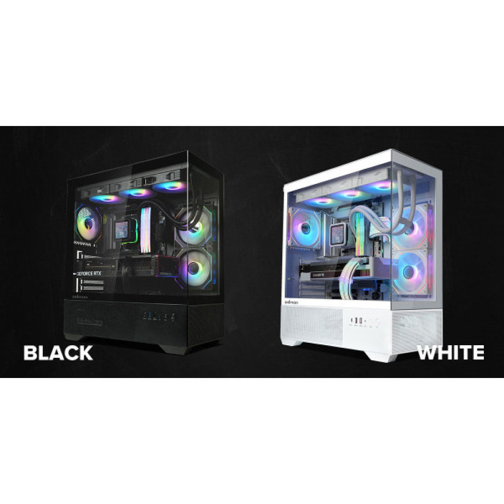 Корпус Zalman Chronix V2 без БЖ, 1xUSB3.0, 1xUSB2.0, 1x Type C, 2x120мм ARGB Reverse,  4x120мм ARGB, VGA 410мм, LCS ready, TG Side/Front Panel, ATX, чорний