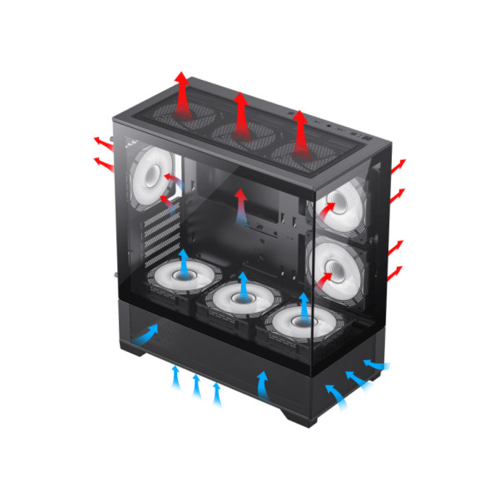 Корпус для ПК Gamemax Vista MB