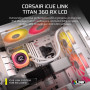 Система рідинного охолодження Corsair iCUE LINK TITAN 360 RX LCD White AIO (CW-9061026-WW)