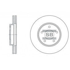 Гальмівний диск HI-Q SD4202