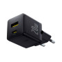Зарядний пристрій Baseus Palm Fast Charger C+U 20W black (P10111608113-00)