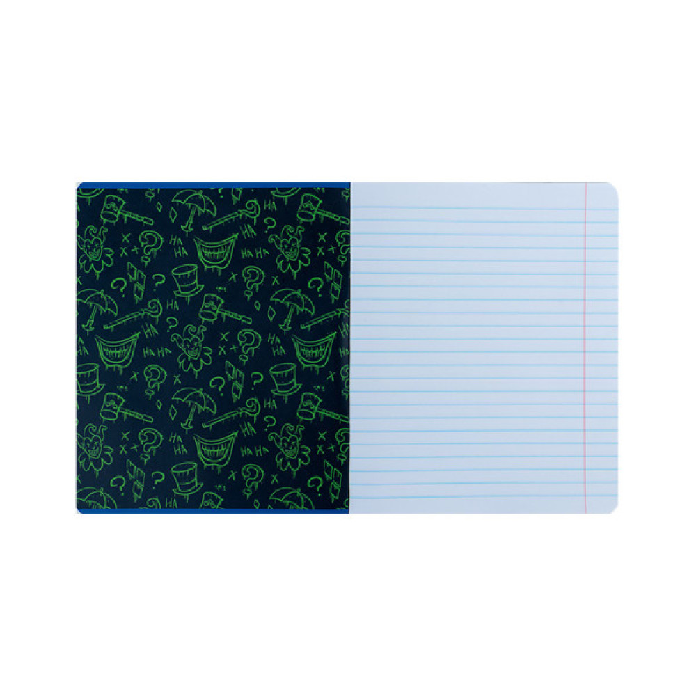 Зошит Kite DC Comics 18 аркушів, лінія (DC24-237)