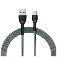 Дата кабель USB 2.0 AM to USB-C 1.0m ColorWay (CW-CBUC041-GR)