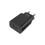 Зарядний пристрій BOROFONE BA20A Sharp USB + cable USB to Micro 5P 10.5W Black (6931474702135)
