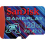 Карта пам'яті SanDisk 128GB microSD class 10 UHS-I U3 V30 A2 GamePlay (SDSQXAA-128G-GN6XN)