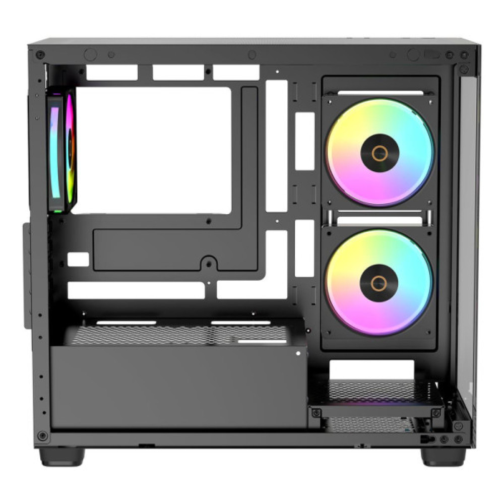 Корпус для ПК OCYPUS GAMMA C52 BK ARGB (GAMMA-C52-BKD300XX-GL)