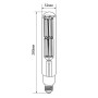 Лампочка Videx LED Filament T52F 50W E27 5000K (VL-T52F-50275) Лампочка Videx LED Filament T52F 50W E27 5000K (VL-T52F-50275)