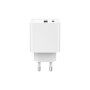 Зарядний пристрій Gembird USB-A + Type-C (PD20W + QC3.0 18W) white (TA-UC-PDQC20-01-W) Зарядний пристрій Gembird USB-A + Type-C (PD20W + QC3.0 18W) white (TA-UC-PDQC20-01-W)
