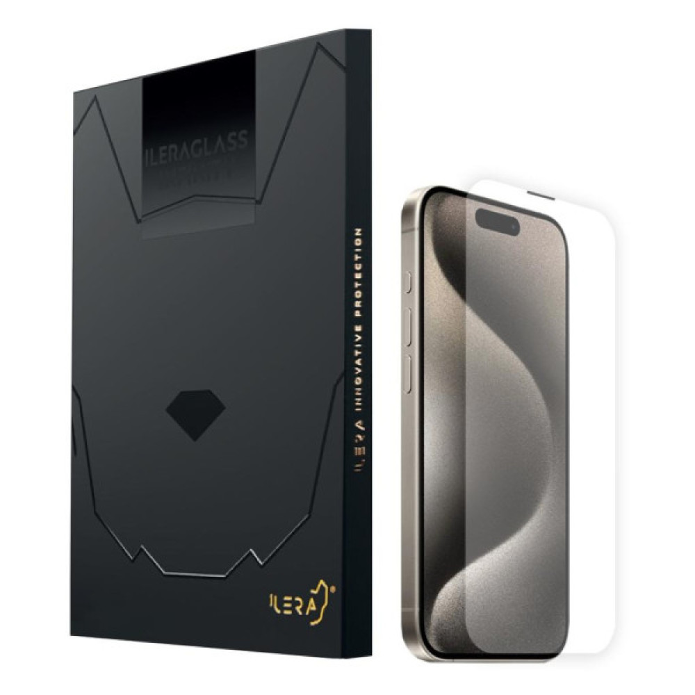 Скло захисне iLera Infinity iPhone 15 Pro (ILIN15PR)