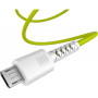 Дата кабель USB 2.0 AM to Micro 5P 1.0m Soft white/lime Pixus (4897058531176) Дата кабель USB 2.0 AM to Micro 5P 1.0m Soft white/lime Pixus (4897058531176)
