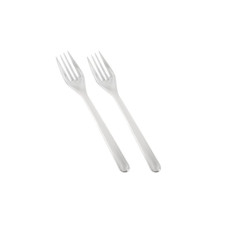 Виделки одноразові Швидkoff Пластикові прозорі 100 шт. (10711)