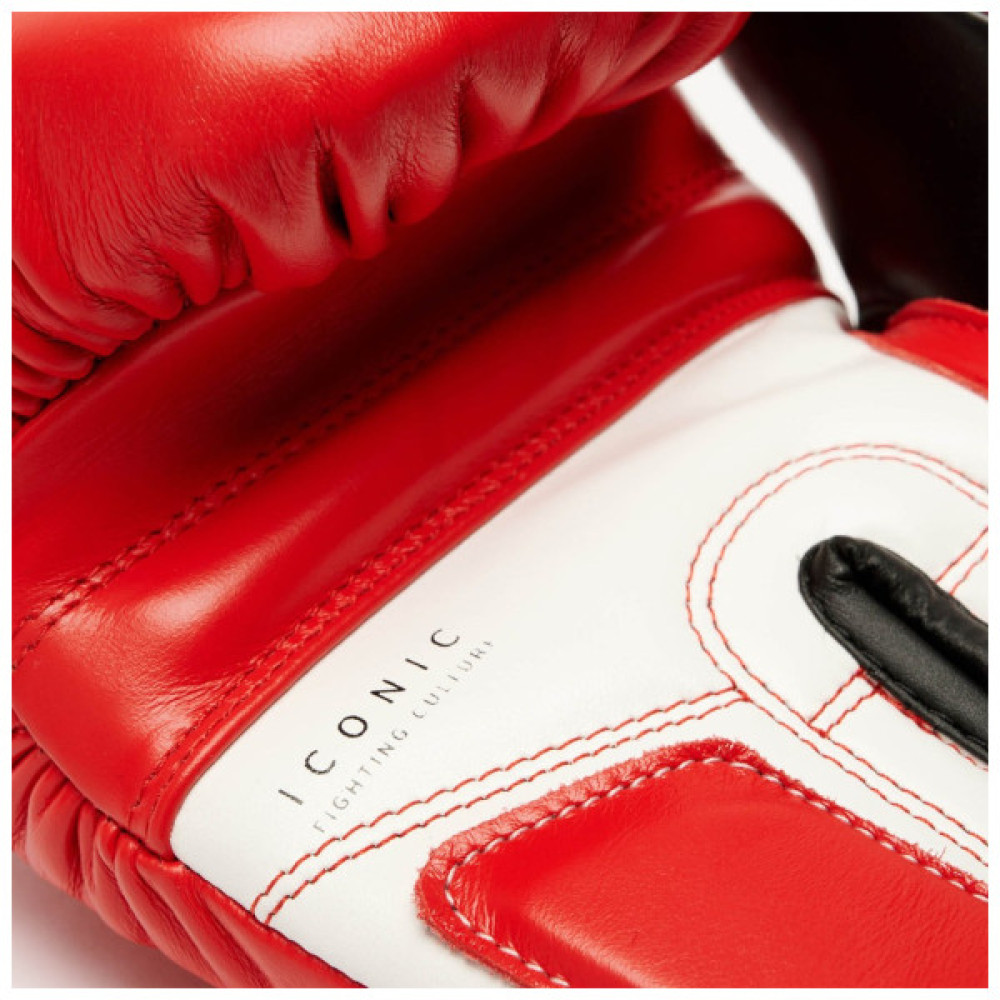 Боксерські рукавички Leone GN208 Iconic Red 12 унцій (GN208_Red_12oz)