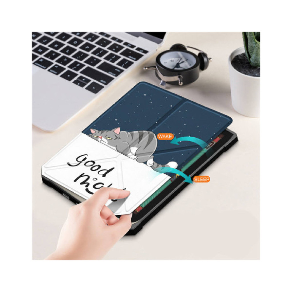 Чохол до електронної книги BeCover Ultra Slim Origami PocketBook 743G InkPad 4/InkPad Color 2/InkPad Color 3 (7.8") Good Night (713088)