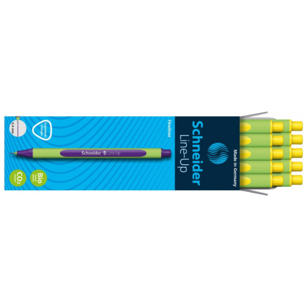 Лайнер Schneider Line-Up 0,4 мм yellow (S191005)