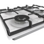 Варильна поверхня Gorenje газова на склі, 60см, чавун, білий Варильна поверхня Gorenje газова на склі, 60см, чавун, білий