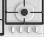 Варильна поверхня Gorenje газова на склі, 60см, чавун, білий Варильна поверхня Gorenje газова на склі, 60см, чавун, білий